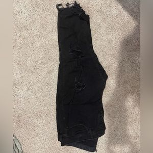 Black ripped Skinny jeans